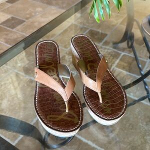 Sam Edelman Sandals.  Brown.  Like new.  Size 9.5